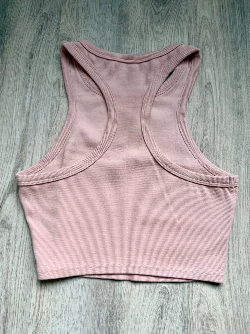 Alo Yoga - Aspire Tank in Vintage Pink - Women’s Ribbed Crop Tank - size XS